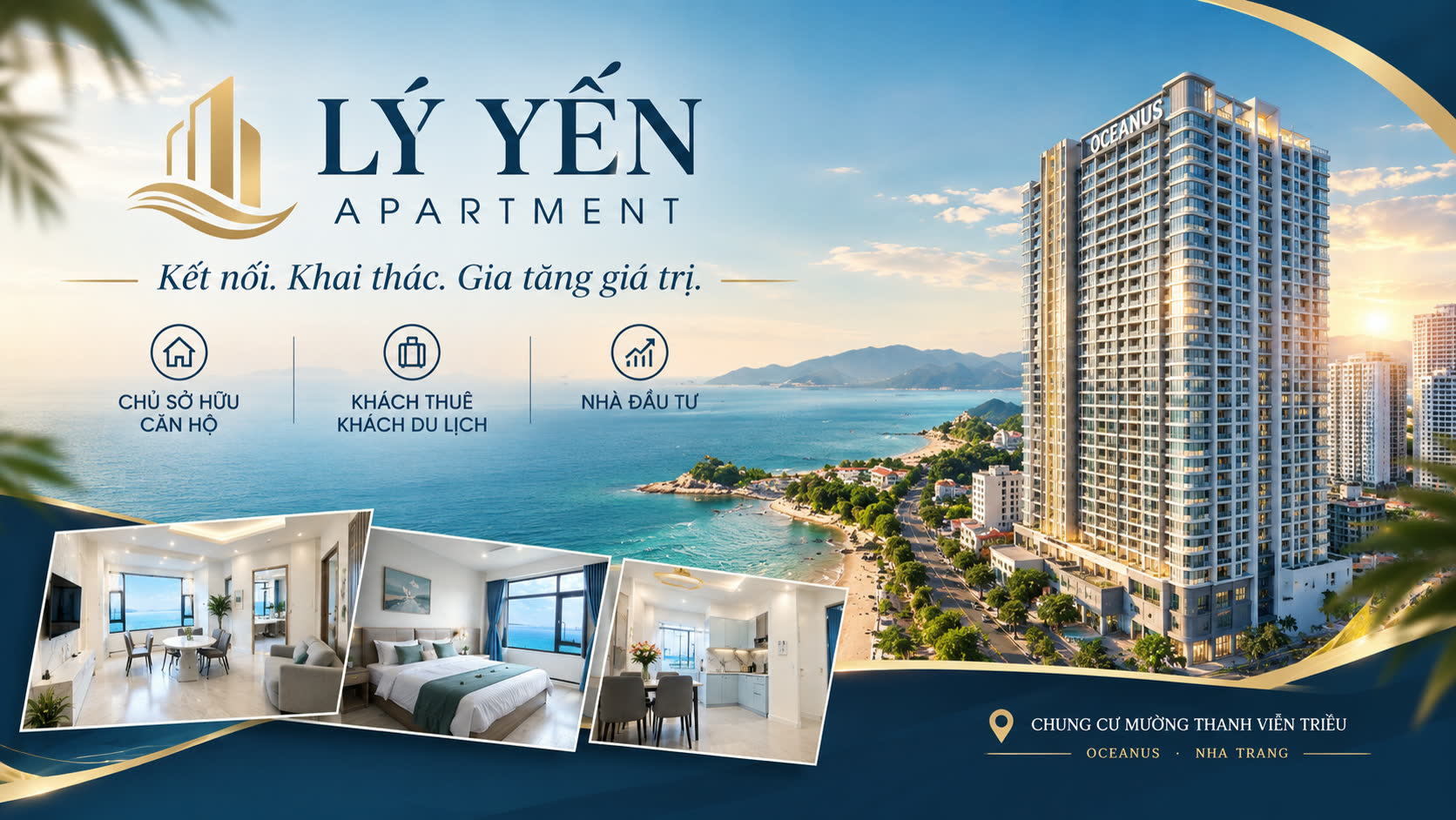 Lý Yến Apartment — căn hộ view biển Mường Thanh Viễn Triều, Nha Trang